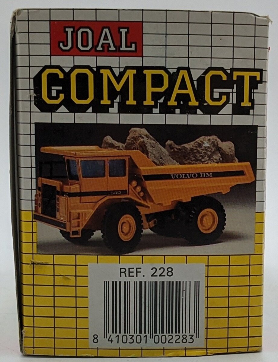 Joal 228 1:50 Scale Die-Cast Volvo BM Compact Dumper NIB