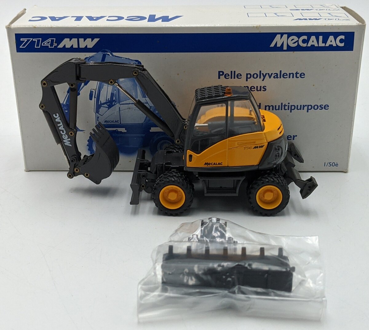 Conrad 2919 1:50 Diecast Mecalac Tracked Excavator NIB
