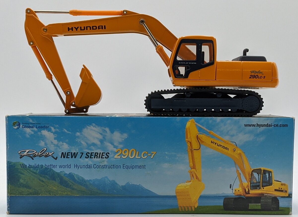 Kingstar toy 1:50 Diecast Hyundai 290LC-7 Robex Excavator NIB