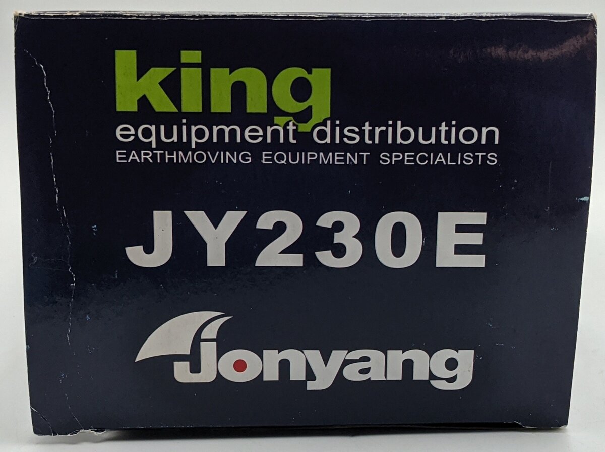 Jonyang JY230E 1:50 Diecast Jonyang JY230E Excavator Red NIB