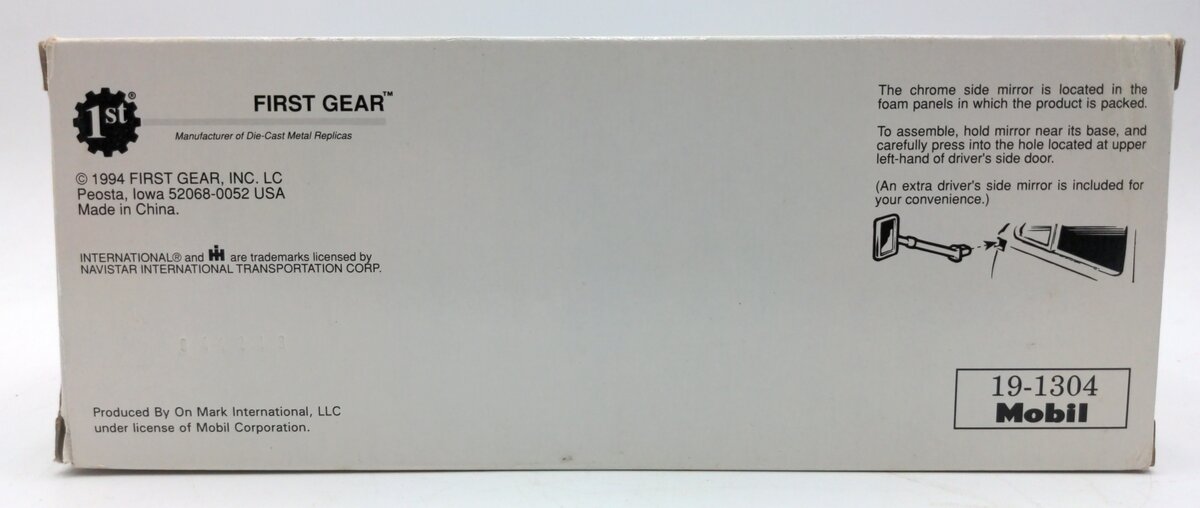 First Gear 19-1304 1:34 Scale Diecast 1957 International R-190 Fire Truck NIB