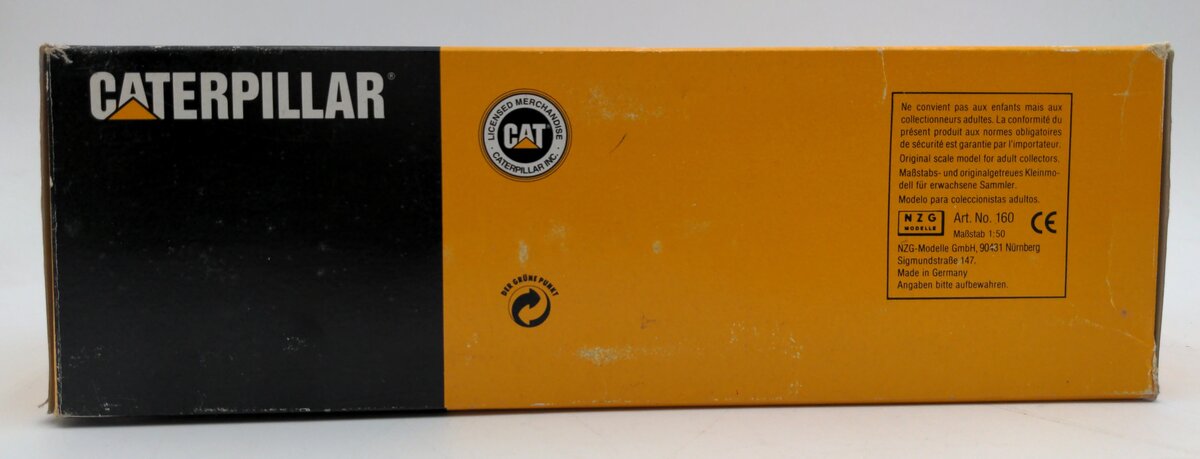 NZG 160 1:50 Scale Diecast Caterpillar 245 Tunnel Drill - Custom EX