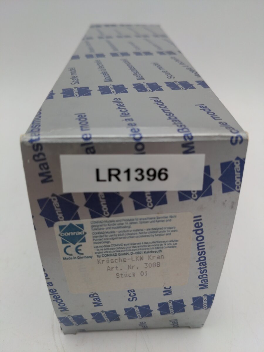 Conrad 3088 1:50 Liebherr LTF 1030-3 Diecast Mobile Crane - Krosche/Box