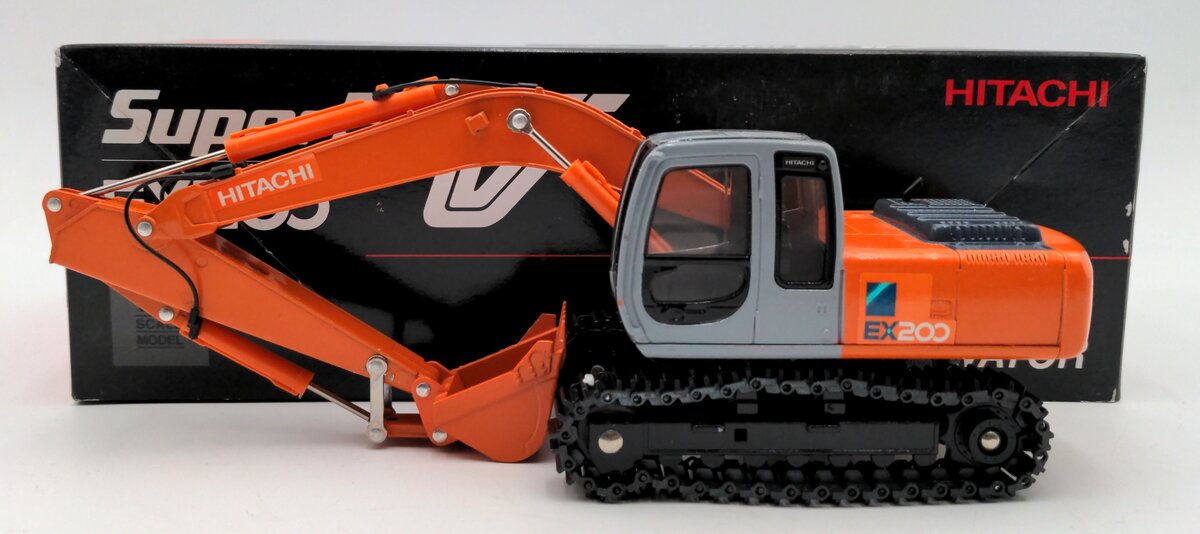 Hitachi EX200 1:40 Scale Diecast Super EX V Excavator NIB