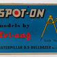 Tri-Ang 116 1:42 Scale 1959 Spot-On Caterpillar D9 Bulldozer VG/Box