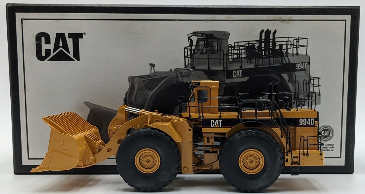 CCM 994D 1:87 Diecast Caterpillar 994D Wheel Loader Brass NIB