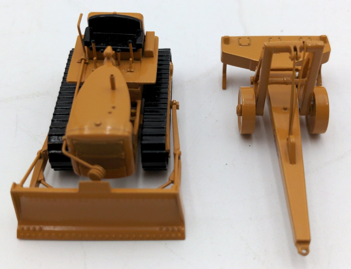 CCM 126 1:87 Scale Brass Caterpillar D7 Dozer w/ Tow Ripper NIB