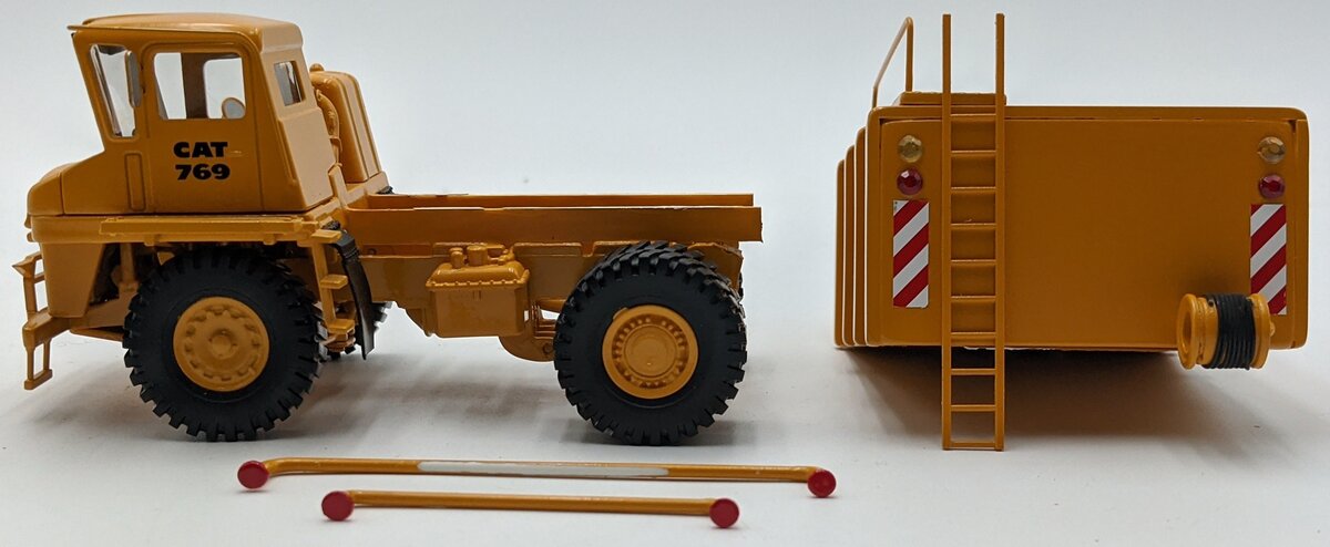 Custom Built 1:50 Diecast Caterpillar 769 Water Truck