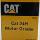 Norscot 55133 1:50 Diecast Caterpillar 24H Motor Grader NIB