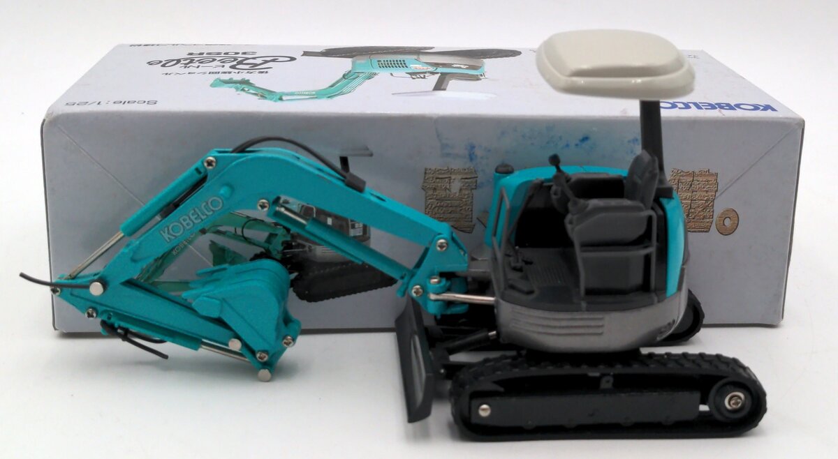 Shinko 25724F 1:25 Scale Diecast Kobelco "Beetle" 30SR Excavator EX/Box