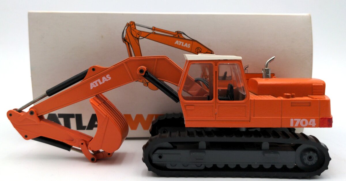 Conrad 2902 1:50 Scale Diecast Atlas 1704 Excavator NIB