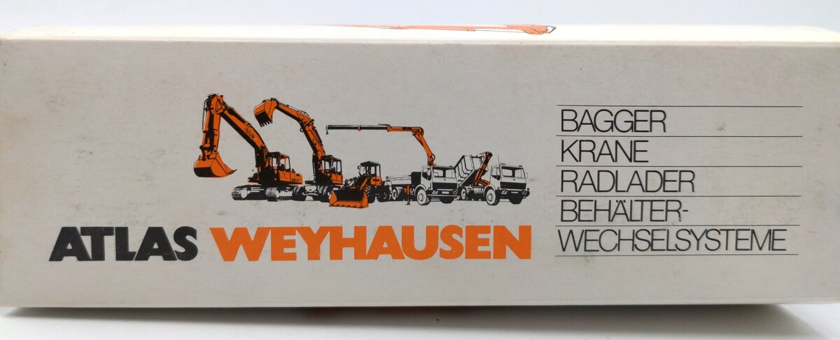 Conrad 2902 1:50 Scale Diecast Atlas 1704 Excavator NIB