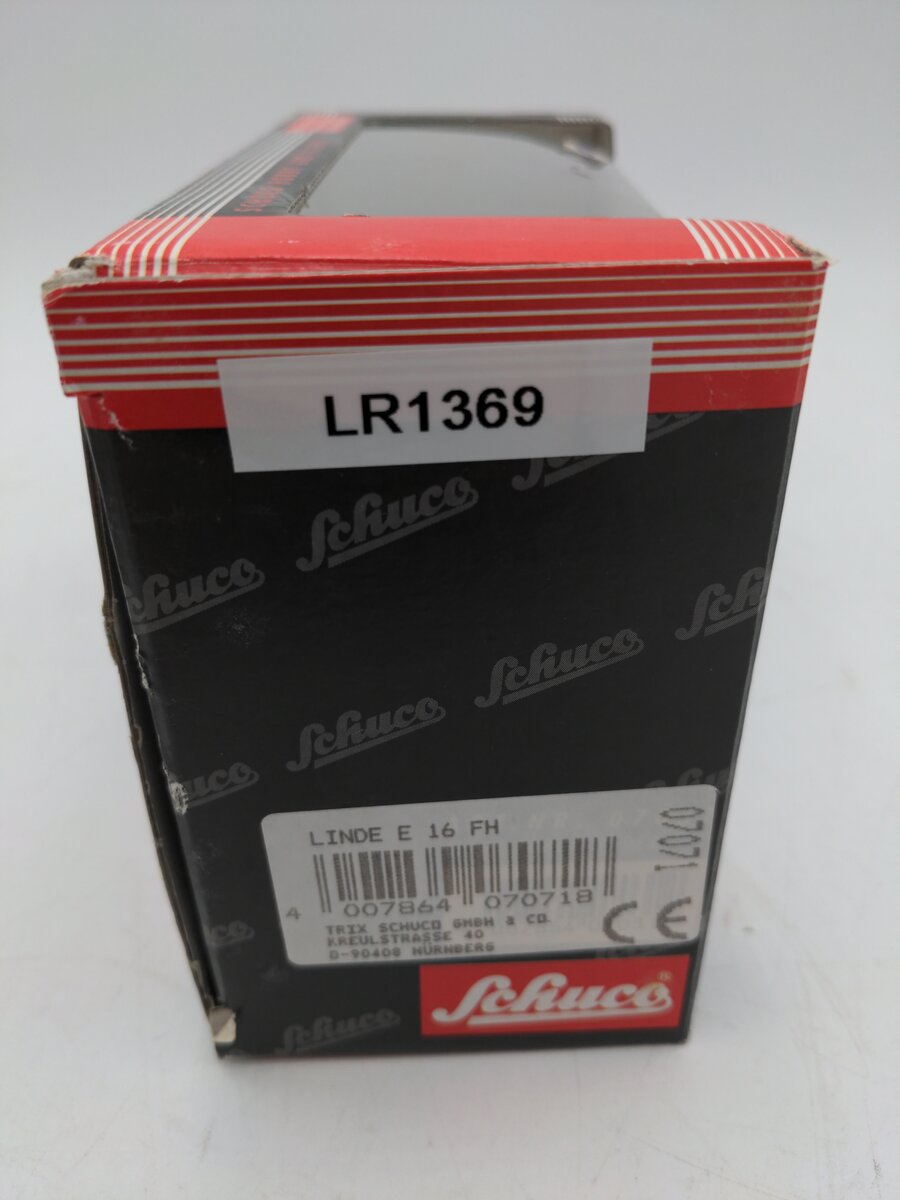Schuco 1:40 Scale Diecast Linde Forklift Red & White VG/Box