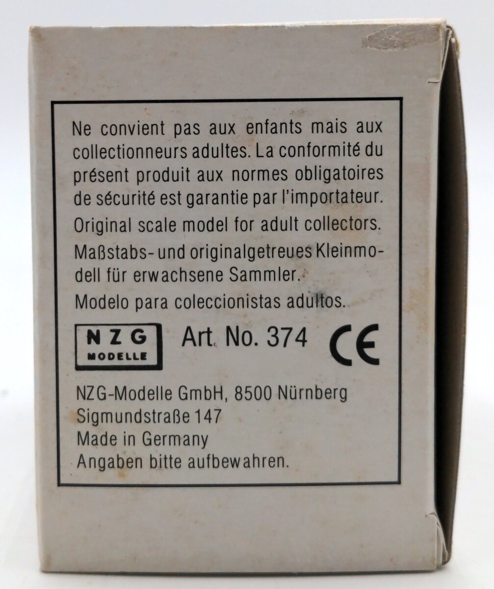 NZG 374 1:47 Scale Grove SM4688 Scissor Lift NIB