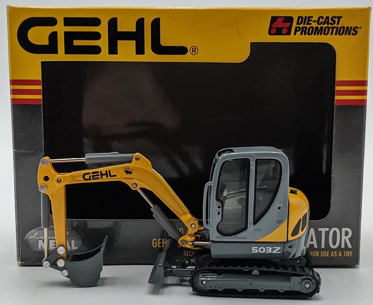 Die Cast Promotions 3225 1:50 Diecast Gehl 503Z Excavator NIB