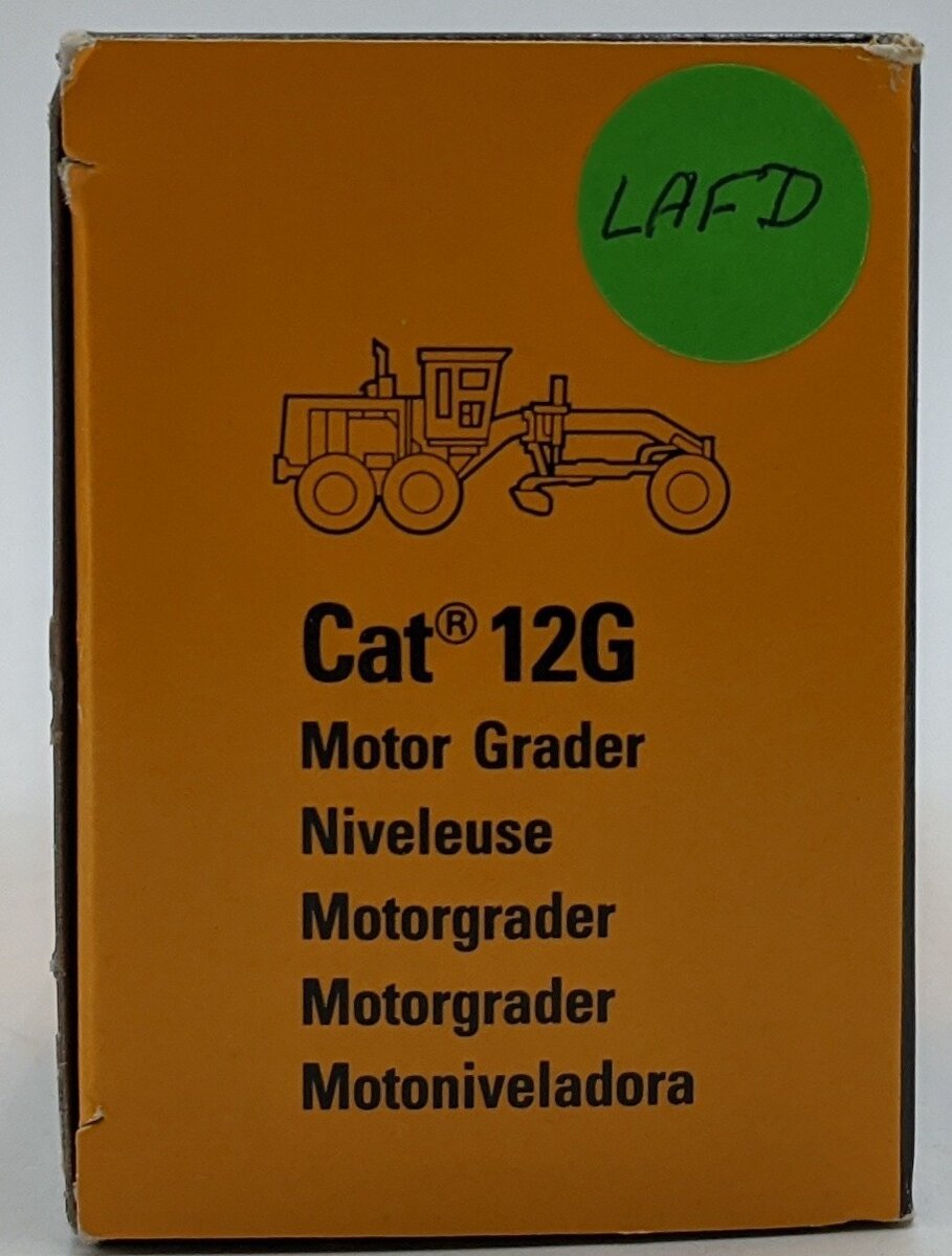 NZG 150 1:50 Diecast Caterpillar 12G Motor Grader VG/Box