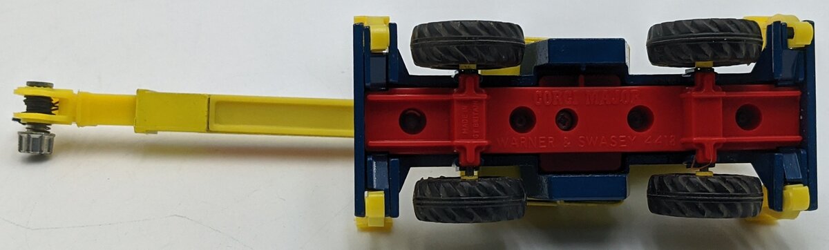 Corgi 1101 1:50 Diecast Warner & Swasey 4418 Hydraulic Crane NIB