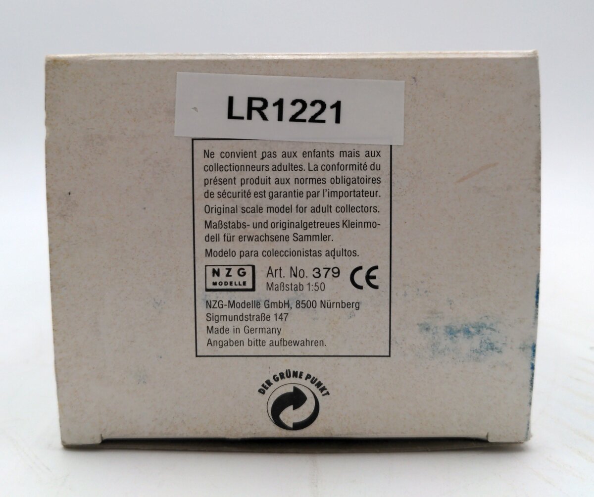 NZG 379 1:50 Scale Wirtgen 1900 DC Road Milling Machine NIB