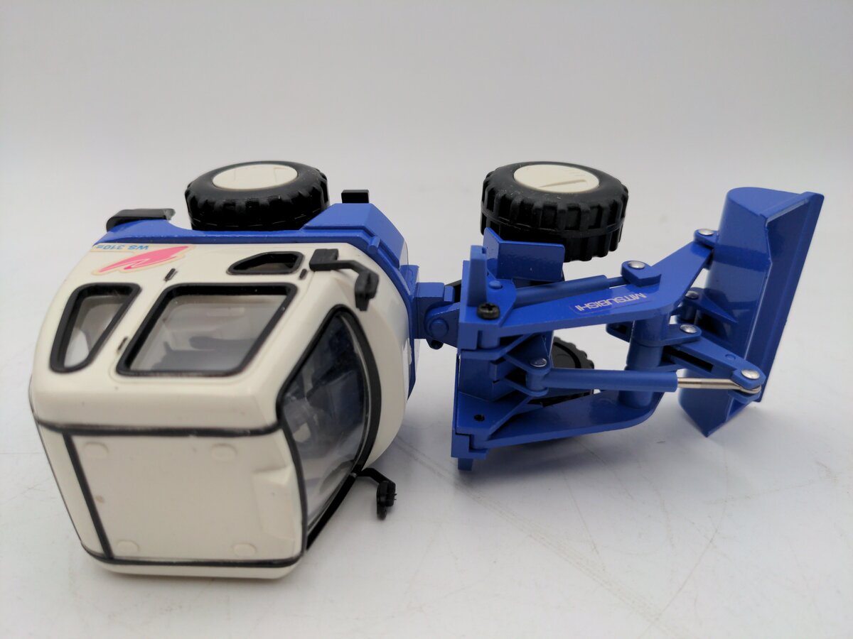 Yonezawa Toys K-20 1:30 Scale Diecast Mitsubishi WS310 III Wheel Loader EX/Box