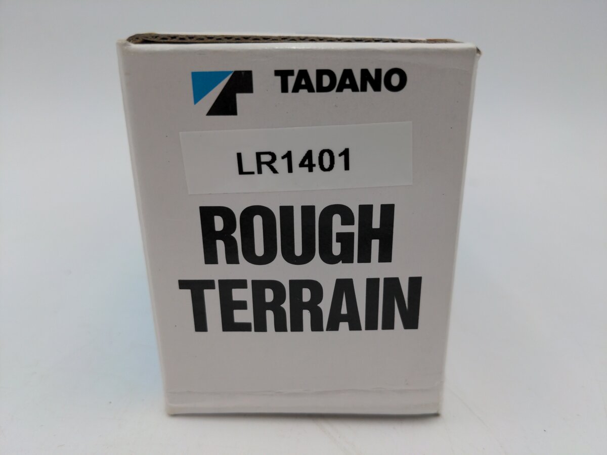 Tadano 1:50 Scale Diecast Rough Terrain Crane - Red & White EX/Box
