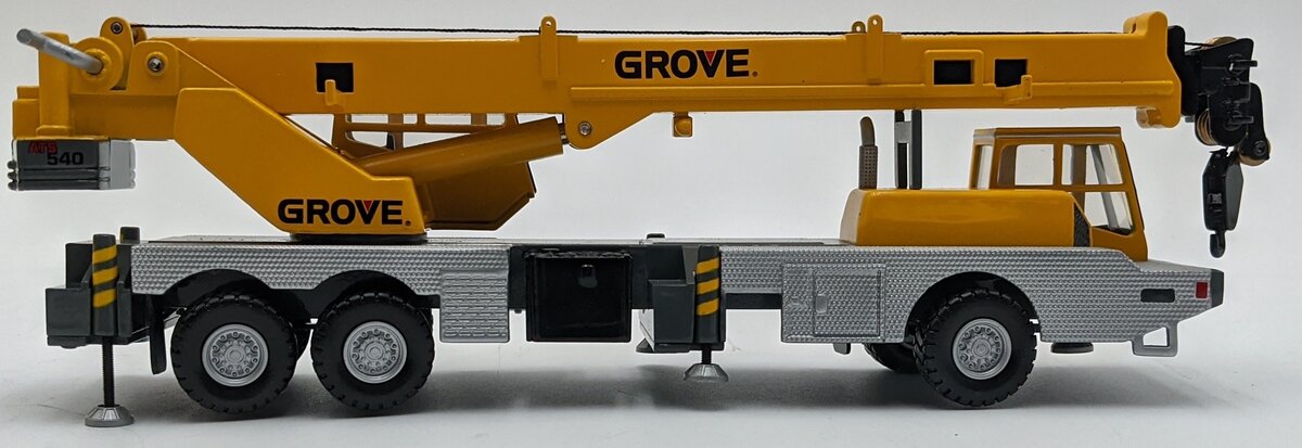 Norscot 30098 1:50 Die Cast Yellow & Silver Grove Crane ATS540 NIB