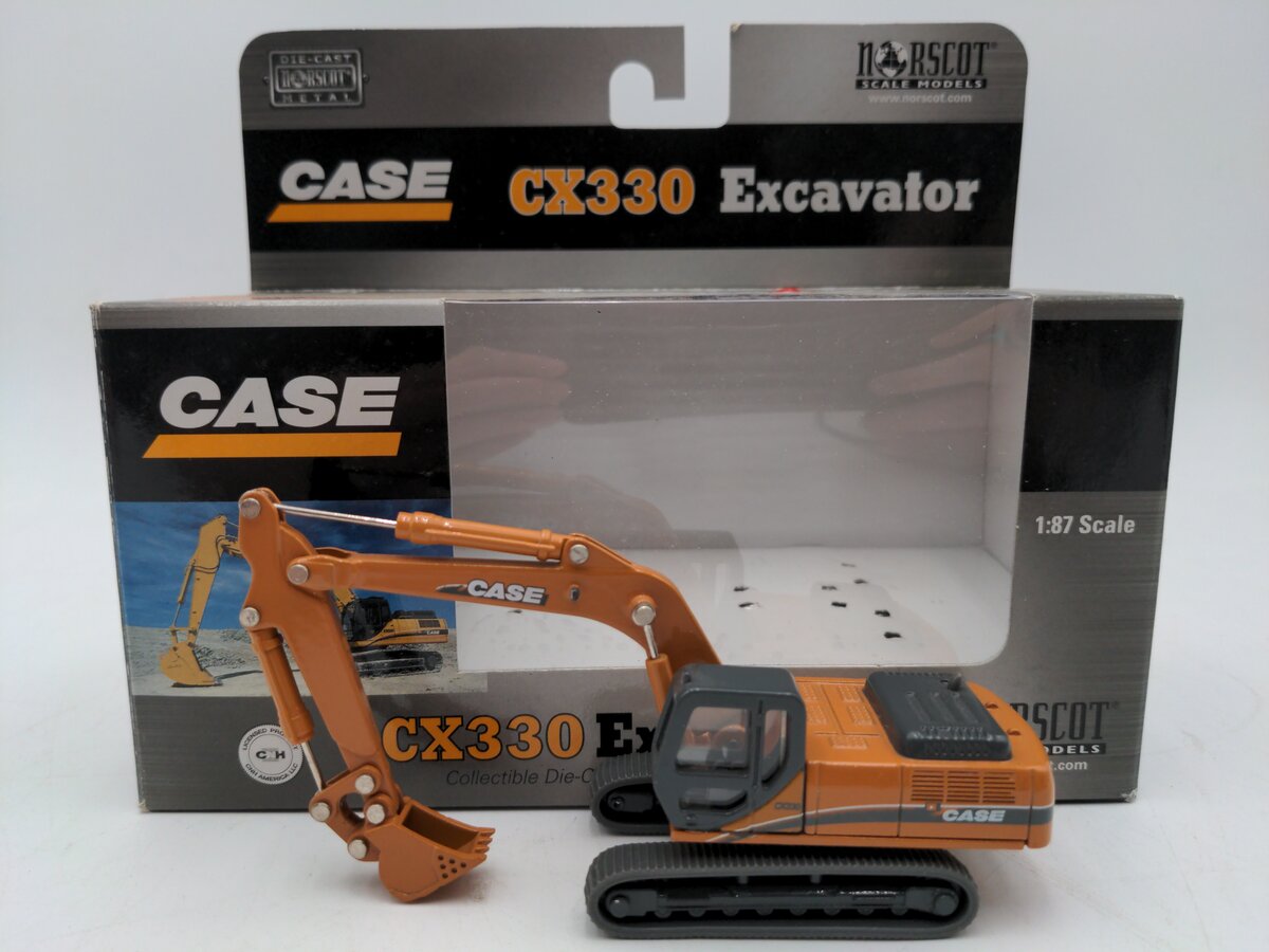 Norscot 21004 1:87 Scale American Construction Equipment CASE(R) CX330 Excavator LN/Box
