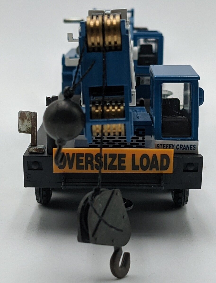 NZG 494 1:55 Grove TM9120 Mobile Crane Steffy Cranes Blue NIB