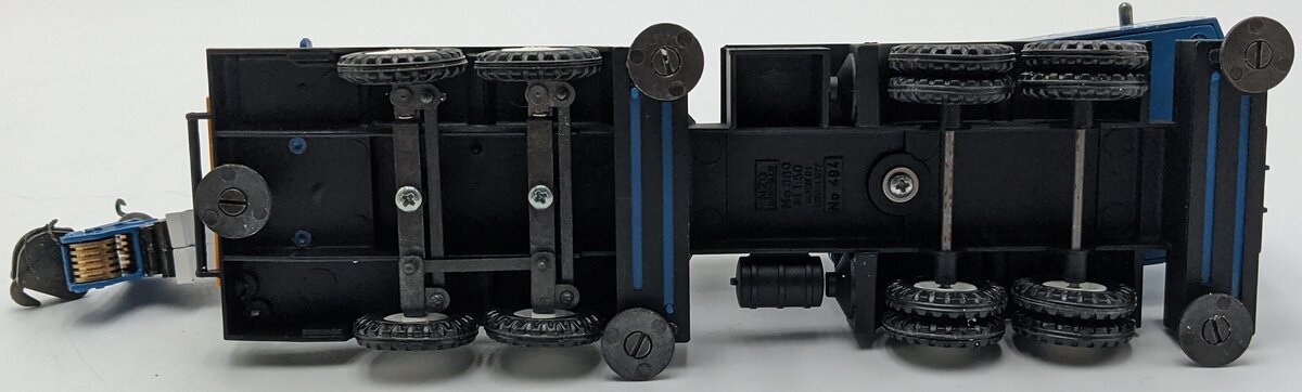 NZG 494 1:55 Grove TM9120 Mobile Crane Steffy Cranes Blue NIB