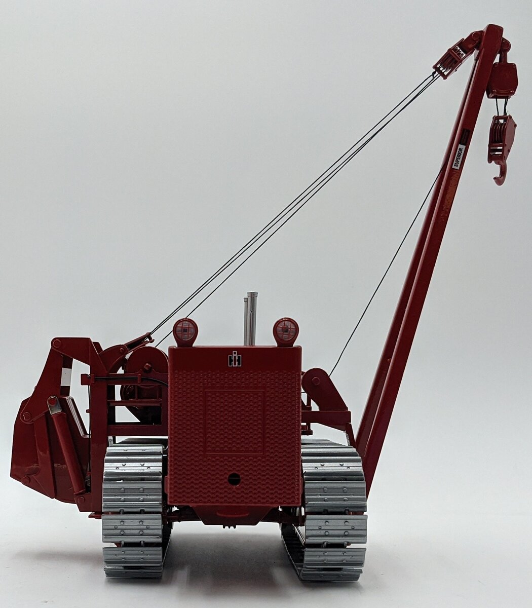 SpecCast ZJD-1534 1:25 Diecast Intl. Harvester TD-24 Crawler W/Pipe Layer NIB