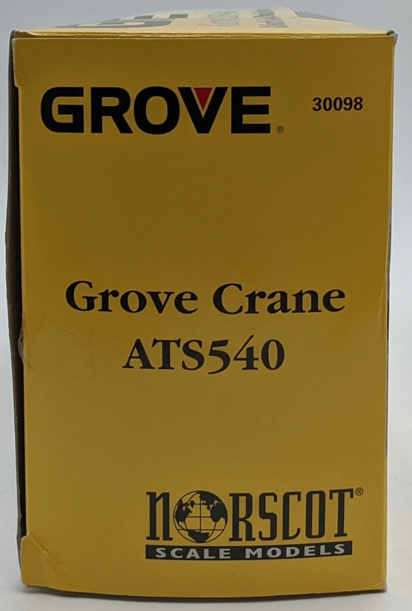 Norscot 30098 1:50 Diecast Yellow & Silver Grove Crane ATS540 NIB