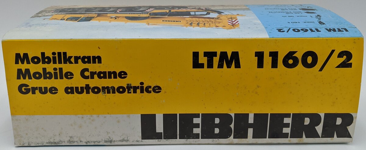 Conrad 2090 1:50 Diecast Liebherr LTM 1160/2 Mobile Crane NIB