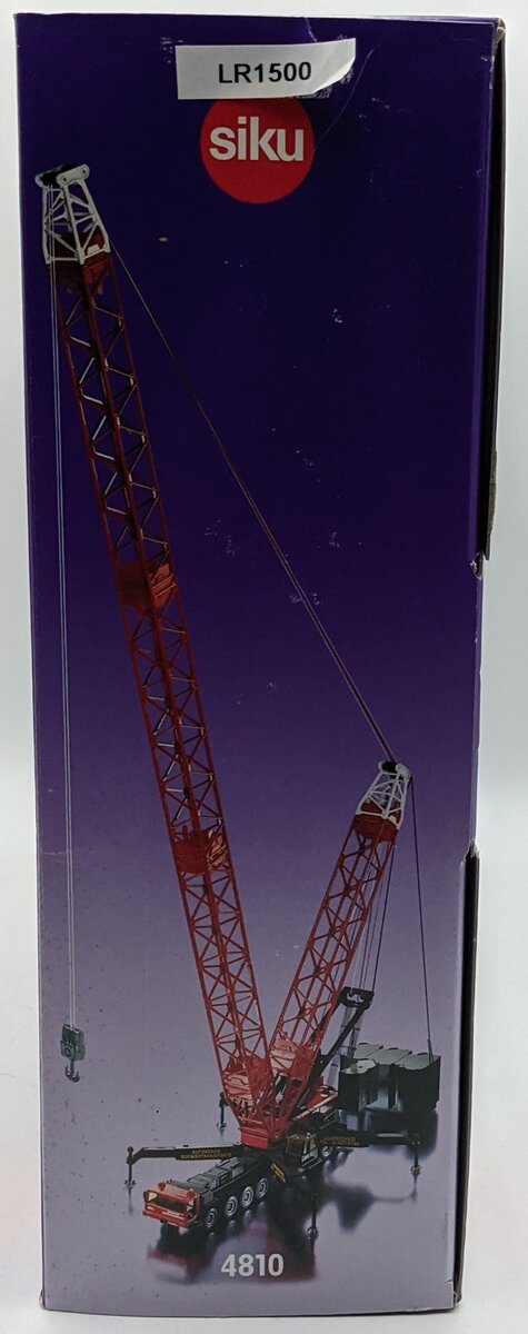 Siku 4810 1:55 Diecast Liebherr Lattice Boom Truck Crane NIB