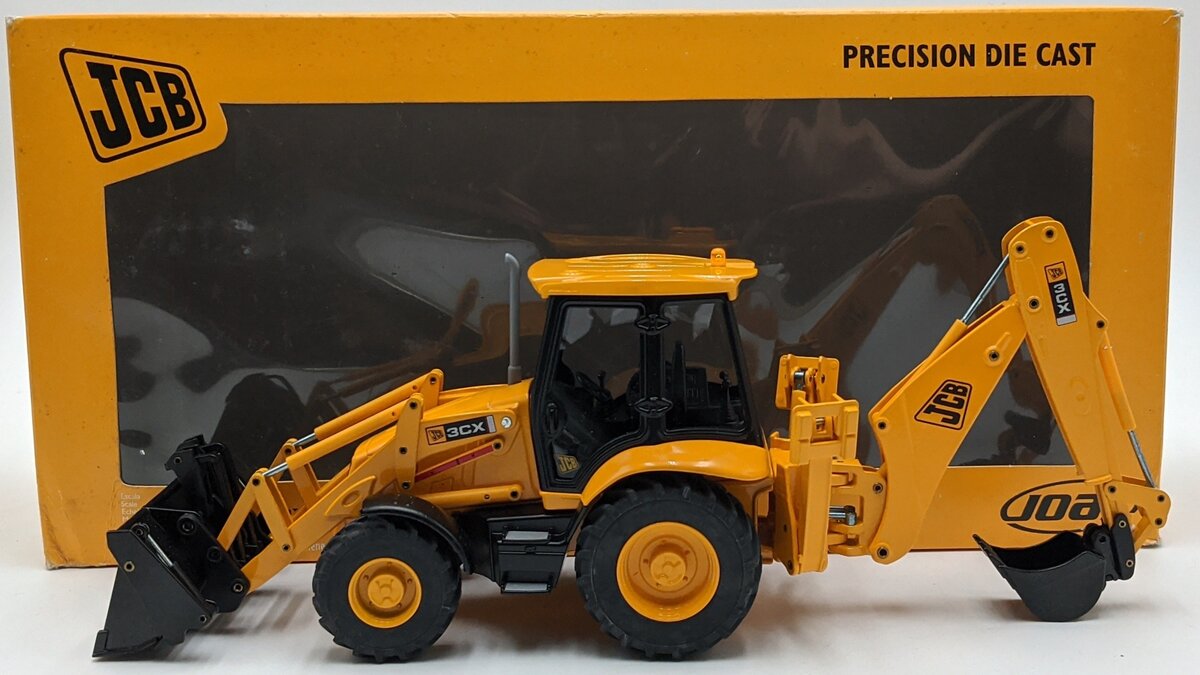 Joal 299 1:25 Diecast JCB 3CX Centremount Backhoe Loader NIB