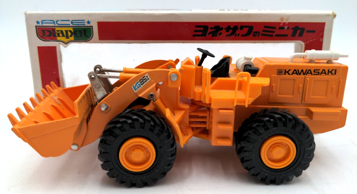 Yonezawa Toys 14-0318 1:45 Scale Diecast KLD85z Wheel Loader EX/Box