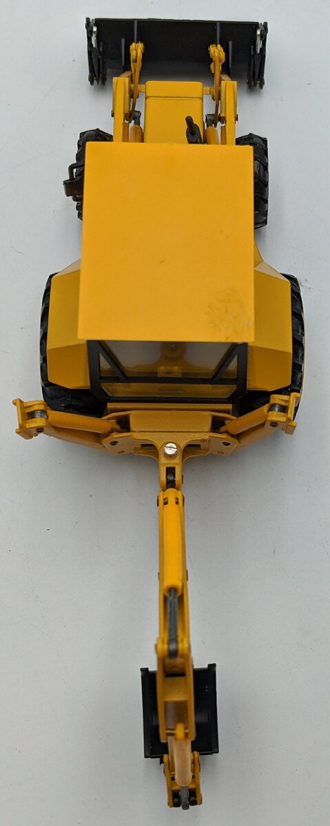 Conrad 2952 1:35 Diecast Massey Ferguson 50H Tractor Backhoe VG/Box