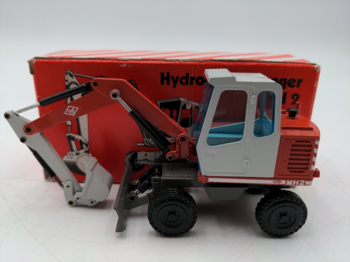 NZG 287 1:50 Scale Diecast O&K MH2 Mini Excavator EX/Box