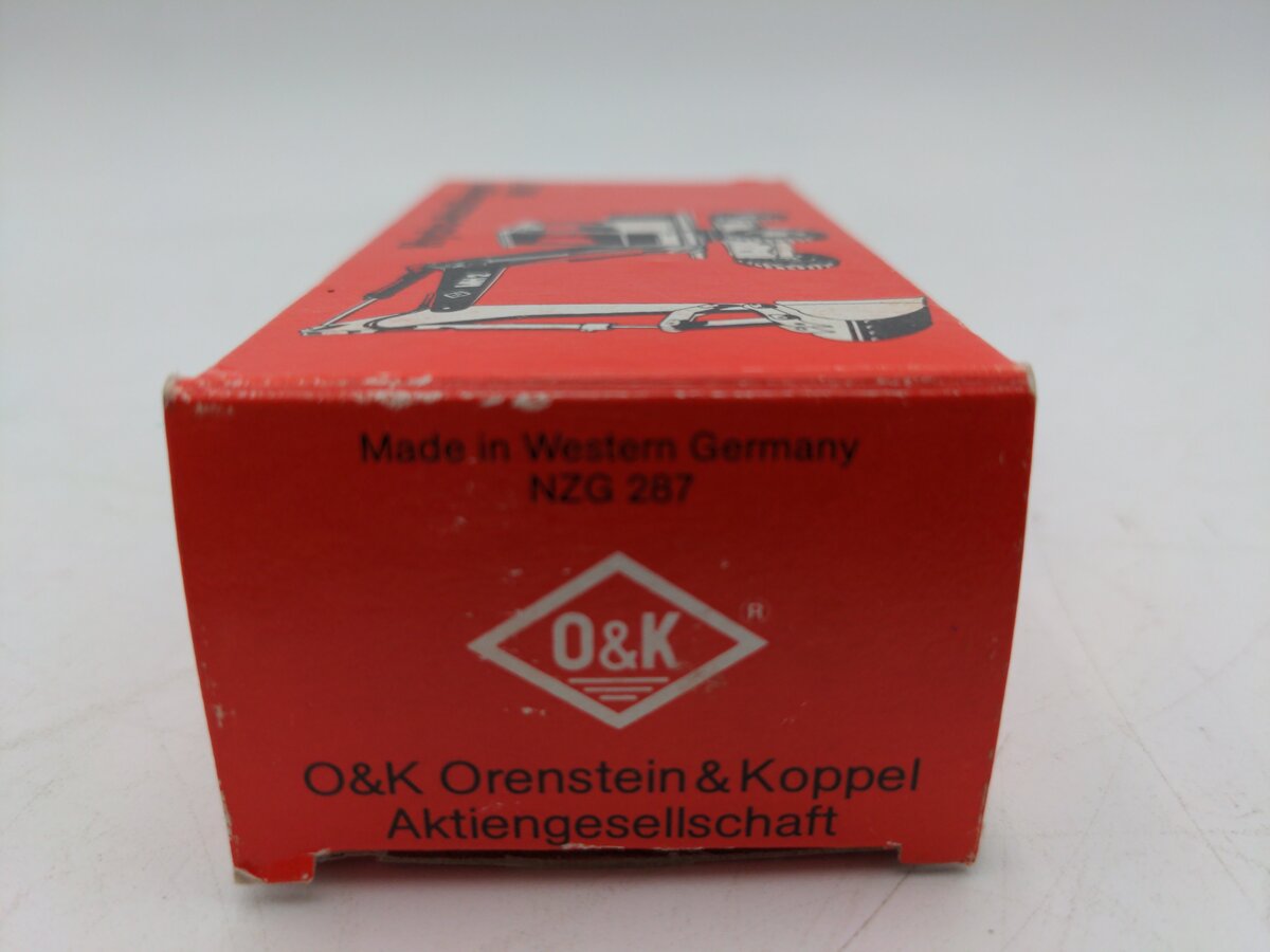 NZG 287 1:50 Scale Diecast O&K MH2 Mini Excavator EX/Box