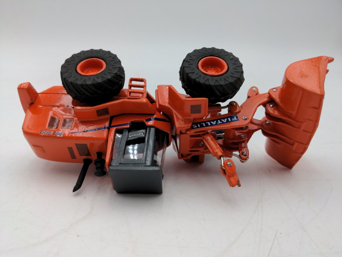 Unknown Manufacturer 1:50 Scale Diecast Fiat Allis FW200 Wheel Loader VG/Box