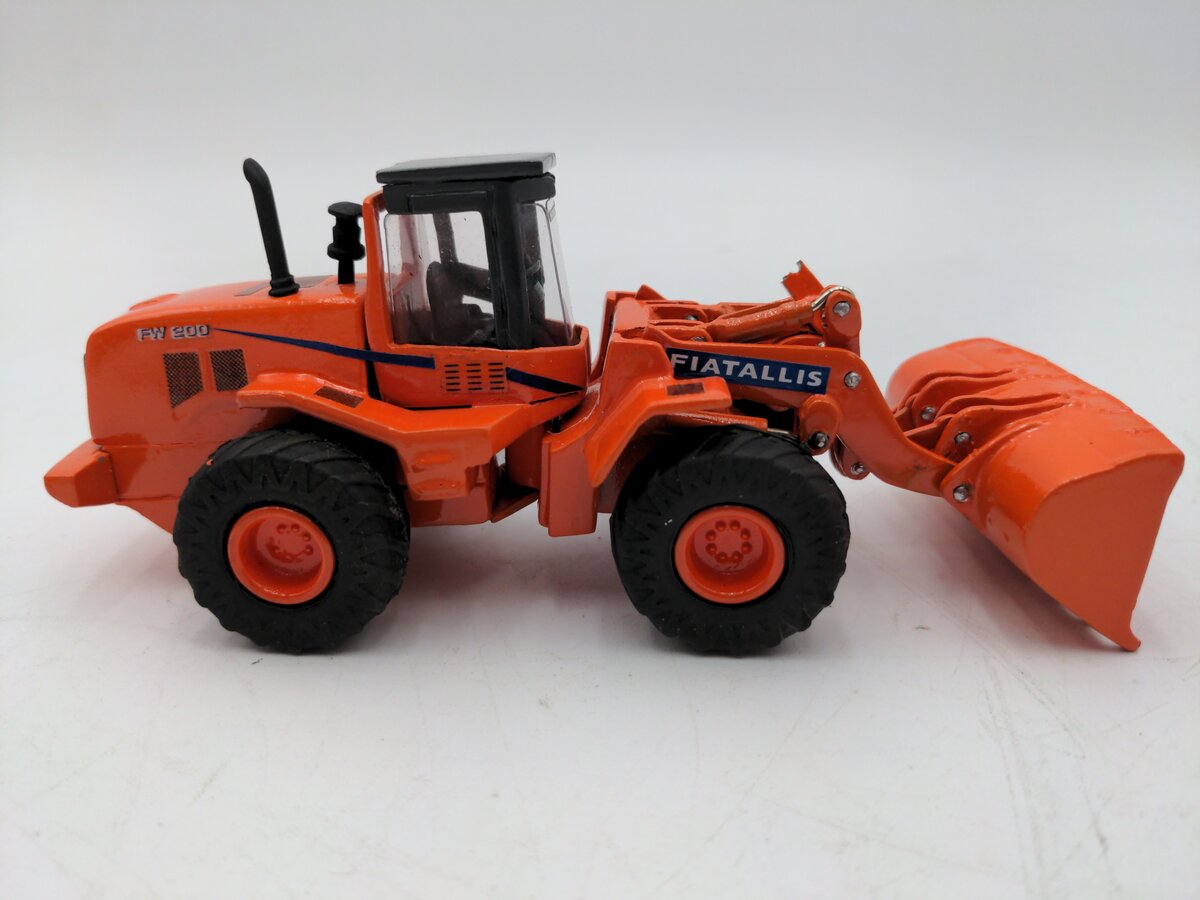 Unknown Manufacturer 1:50 Scale Diecast Fiat Allis FW200 Wheel Loader VG/Box