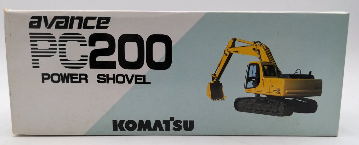 Goods Wave K-004 1:43 Scale Diecast Komatsu Avance PC-200 Excavator EX/Box