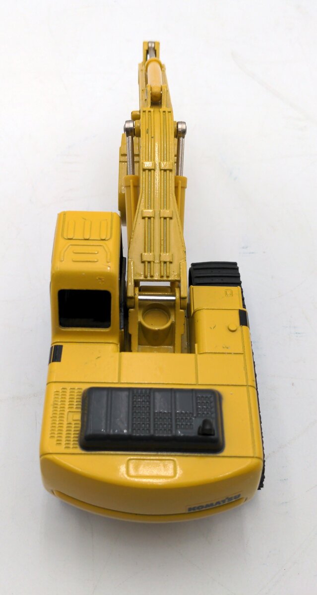 Goods Wave K-004 1:43 Scale Diecast Komatsu Avance PC-200 Excavator EX/Box