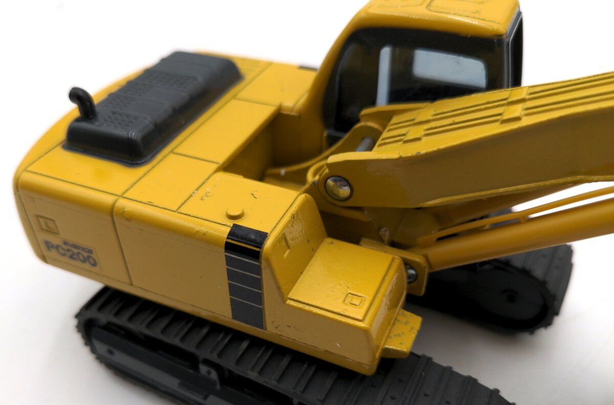 Goods Wave K-004 1:43 Scale Diecast Komatsu Avance PC-200 Excavator EX/Box