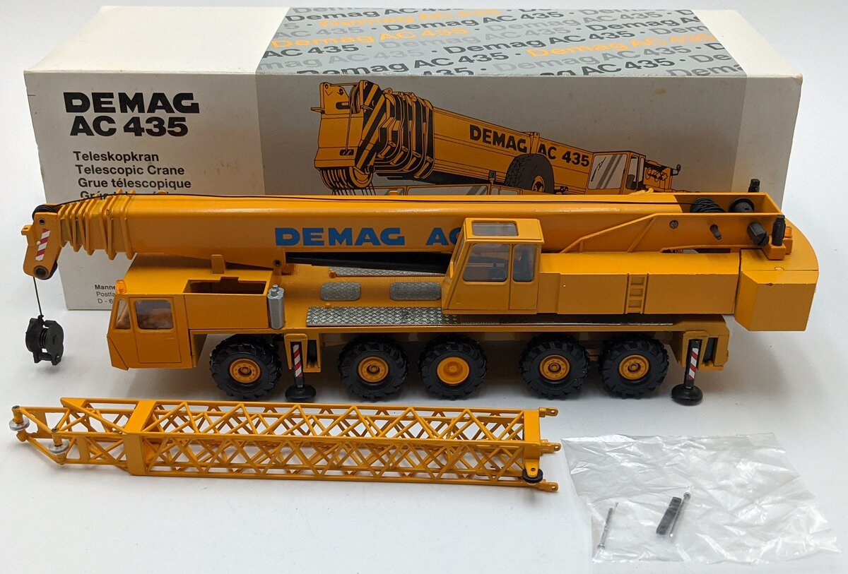 Conrad 2081 1:50 Diecast Demag AC 435 Telescopic Crane NIB