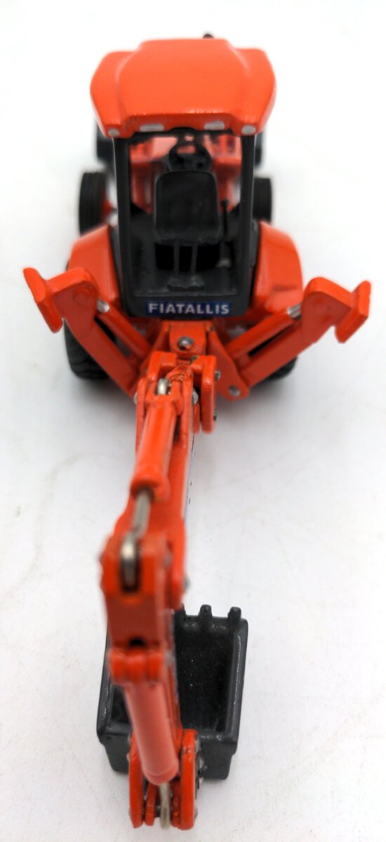 Unknown Manufacturer BRF0110 1:50 Scale Diecast Fiat Allis FB 80.3 Backhoe EX/Box
