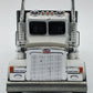 Custom Built 1:50 Diecast Peterbilt Custom Tractor W/Flatbed Trailer White/Black NEW