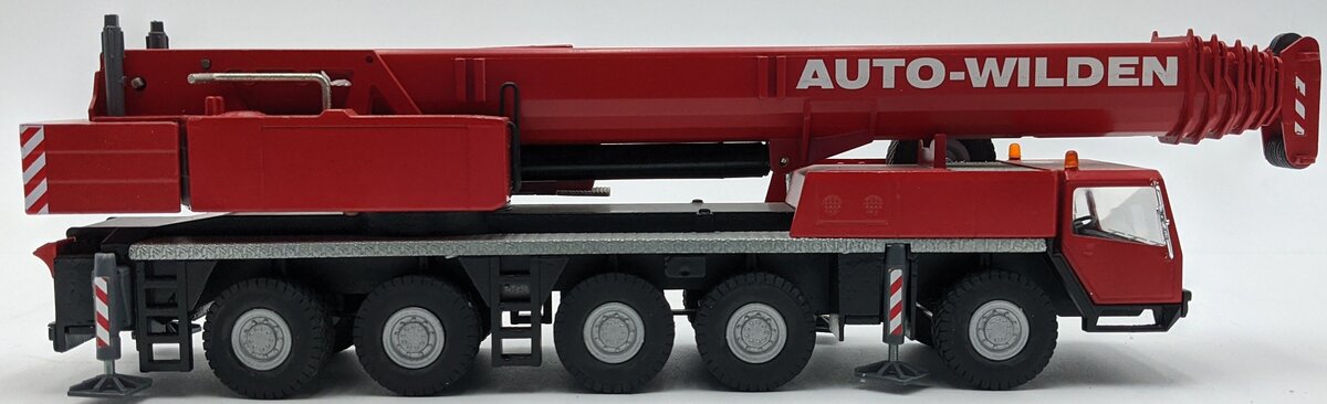 Conrad 2090 1:50 Diecast Liebherr LTM 1160/2 Mobile Crane Auto Wilden Red VG/Box