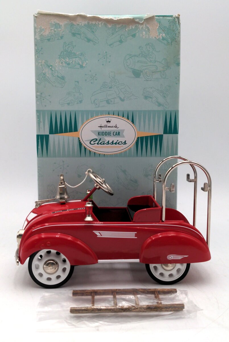 Hallmark Kiddie Car Classis 1941 Steelcraft by Murray Fire Truck NIB