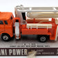 Shinsei 4234 1:60 Scale Diecast GMC Truck Series Concrete Pump Truck (Orange) EX/Box