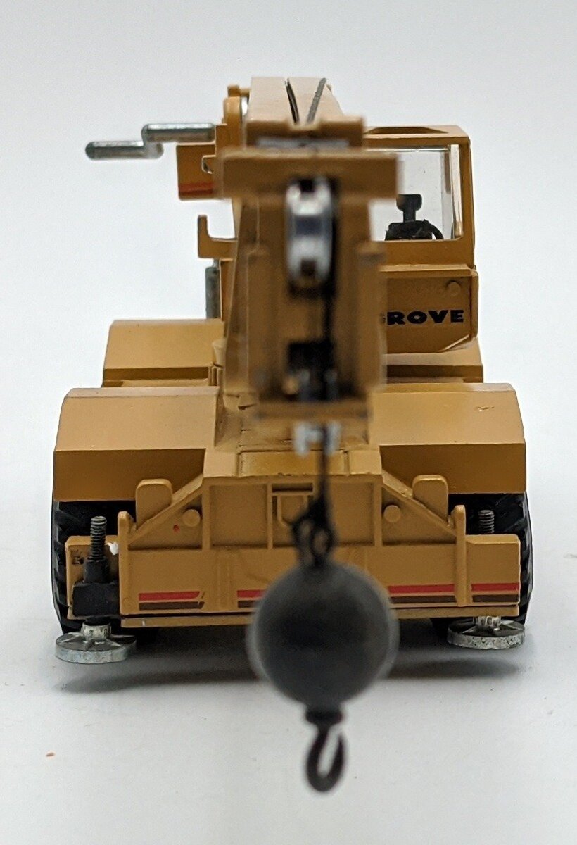 NZG 481 1:55 Diecast Grove RT 870C Rough Terrain Crane VG/Box