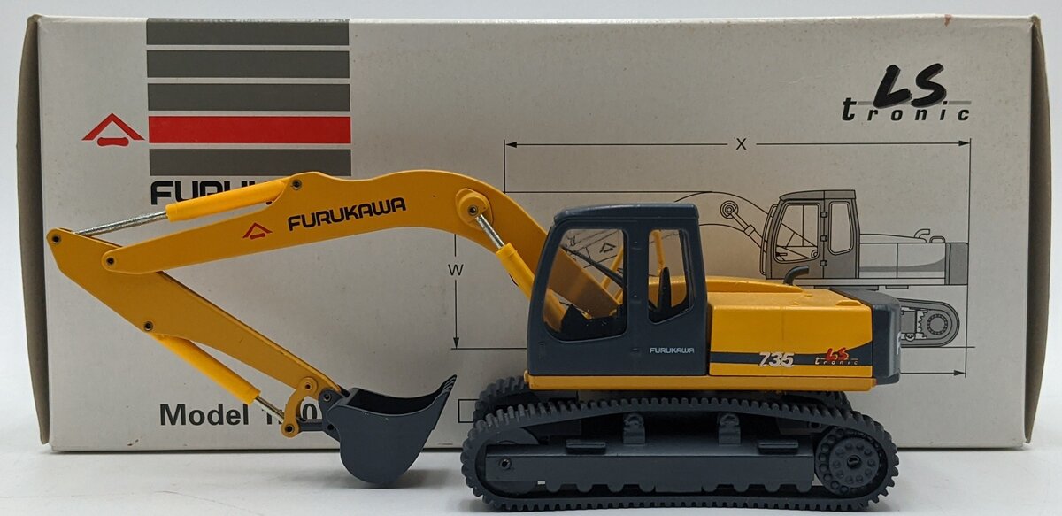 Conrad 2844 1:50 Furukawa 735 Tracked Excavator NIB